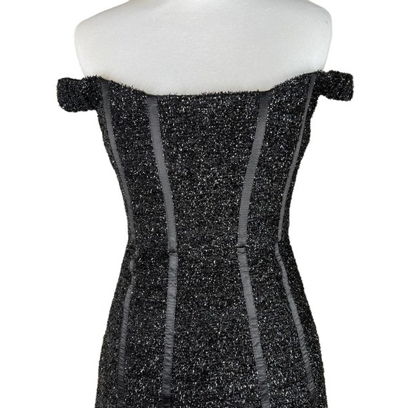 Alice McCall She's Electric Mini Dress in Black NWT Size 4 - Picture 5 of 10